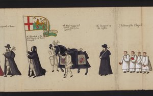 Processione funebre della regina Elisabetta I
