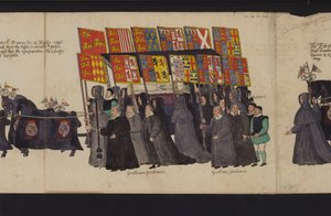 Processione funebre della regina Elisabetta I