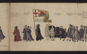 Processione funebre della regina Elisabetta I