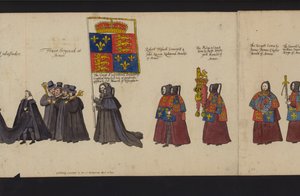 Processione funebre della regina Elisabetta I