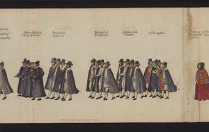 Processione Funebre della Regina Elisabetta I da English School