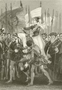 Regina Elisabetta a Tilbury Fort da English School