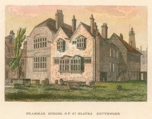 Scuola gratuita di grammatica della Regina Elisabetta, St Saviours, Southwark da English School
