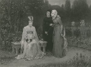 Regina Isabella e le sue dame, Re Riccardo II da English School