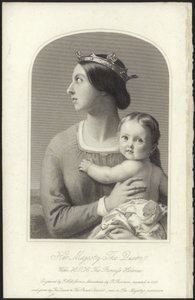Regina Vittoria e la Principessa Elena da English School