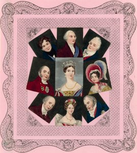 La Regina Vittoria e la sua famiglia da English School