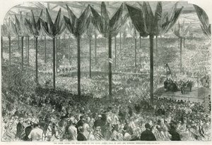 La Regina Vittoria posa la prima pietra della Royal Albert Hall da English School