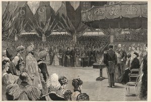 La regina Vittoria inaugura l