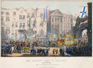 Prima visita della regina Vittoria alla città di Londra, 9 novembre 1837