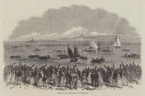 Gara di sei scialuppe di salvataggio a Penzance