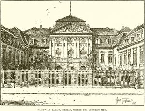 Palazzo Radziwill, Berlino, dove si è riunito il Congresso da English School
