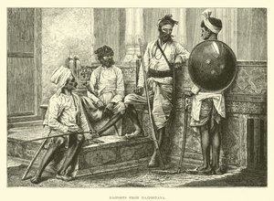 Rajput di Rajputana da English School