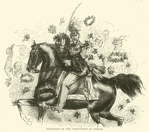 Accoglienza dei conquistatori a Berlino, aprile 1871