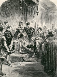 Ricevimento della prima ambasciata russa in Inghilterra, 1865 da English School