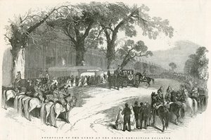 Accoglienza della Regina al Palazzo della Grande Esposizione, Grande Esposizione, 1851
