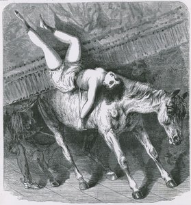Ricordi del Teatro di Astley, Londra, il cavallo selvaggio dimentica la sua parte e il sipario purtroppo cala da English School