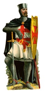 Cavaliere della Croce Rossa di Re Riccardo I, 1189-1199 da English School