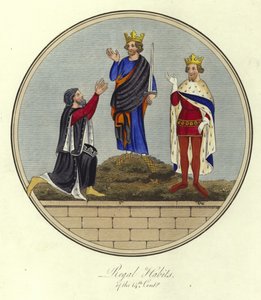 Abiti regali del XIV secolo da English School
