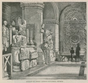 Resti della Londra romana - Museo della Guildhall da English School