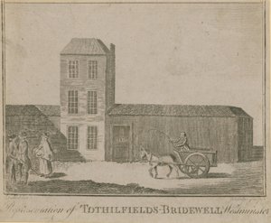 Rappresentazione del Bridewell di Tothill Fields