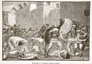 Respingimento di Pirro da Sparta da English School