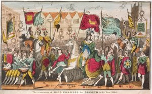 Restaurazione di Re Carlo II al trono d