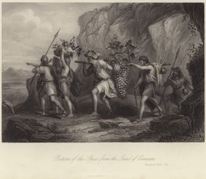 Ritorno delle spie dalla terra di Canaan da English School