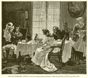 Tipi rivoluzionari. Camille Desmoulins a casa da English School