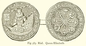 Rial. Regina Elisabetta da English School