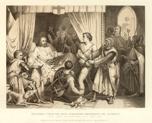 Riccardo Cuor di Leone perdona Bertrand De Gurdun