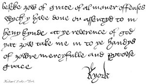 Riccardo Duca di York da English School