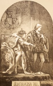 Riccardo III, 1890 (litografia) da English School