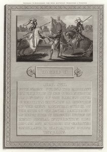 Riccardo II che sospende il duello tra Hereford e Norfolk