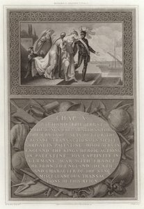 Riccardo I che lascia Cipro