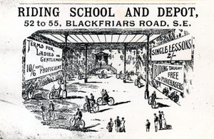 Scuola di equitazione e deposito, Blackfriars Road