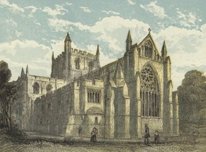 Cattedrale di Ripon, Vista Sud-Est da English School
