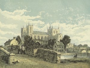 Cattedrale di Ripon, Vista Sud-Ovest da English School