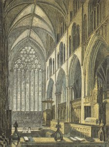 Cattedrale di Ripon, Vista del Coro da English School