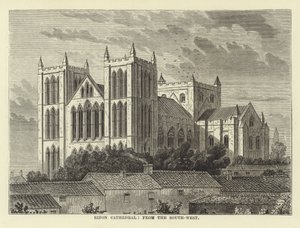 Cattedrale di Ripon da sud-ovest