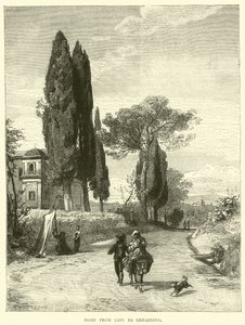 Strada da Cavi a Genazzano