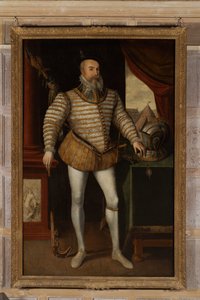 Robert Dudley, Conte di Leicester, c.1532-88 da English School