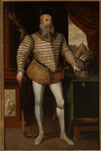Robert Dudley, Conte di Leicester, c.1532-88 da English School
