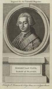 Robert Lord Clive, Barone di Plassey da English School