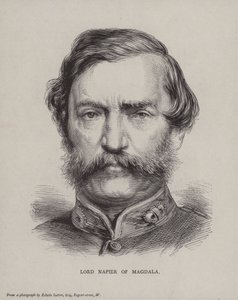 Robert Napier, 1° Barone Napier di Magdala, generale britannico da English School