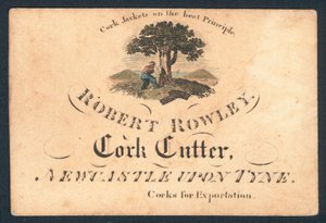 Robert Rowley, tagliatore di sughero da English School
