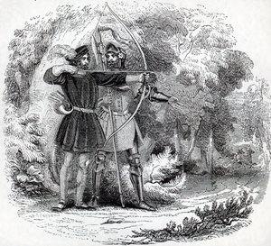 Robin Hood e Little John da English School