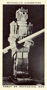 Robot o Uomo Meccanico (litografia) da English School