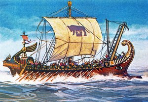 Nave da guerra romana da English School