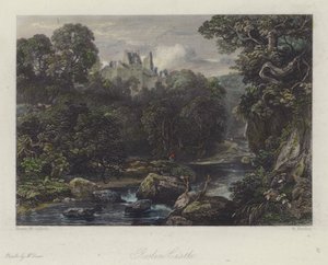Castello di Roslin, Scozia da English School