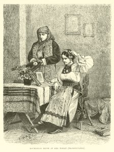 Sposa rumena alla sua toilette, Transilvania da English School